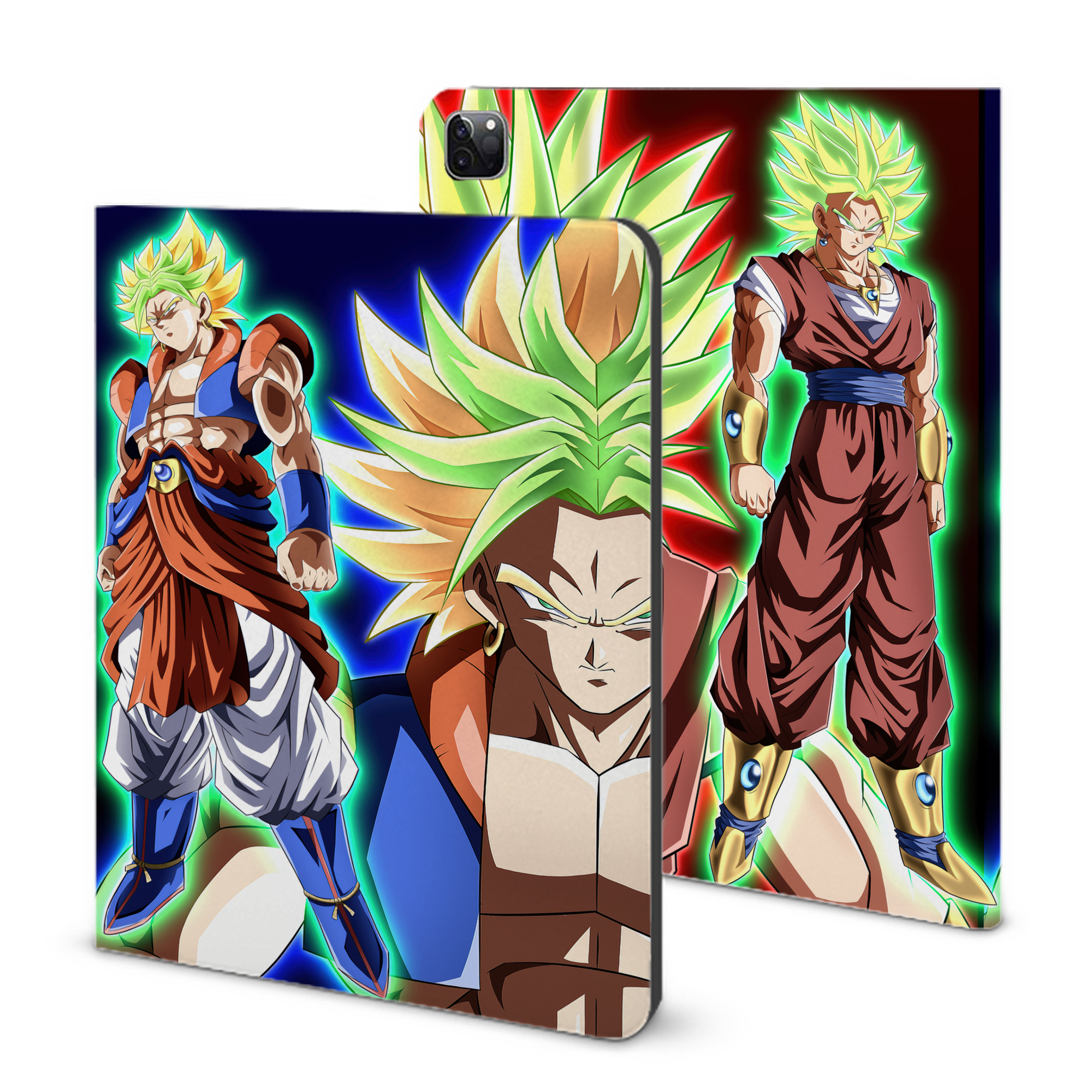 （画像用） ドラゴンボール DRAGON BALL IPad ケース ブック型 PUレザー TPU 耐衝撃 軽量 薄型 ペン収納なし 全面保護 IPad 各モデル対応